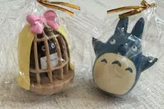 ジブリ　となりのトトロ　中トトロ　黒猫　ジジ　フィギュア　セット