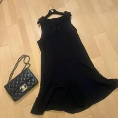 ブラックジャンパースカート美品Ｌ