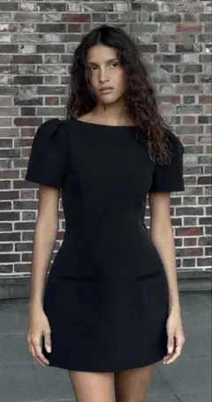 ☆ 新品 ☆ ZARA ブラックワンピース / ブラックドレス