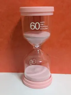60分砂時計 ピンク