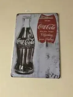 Coca-Cola ブリキ看板 ウォールデコレーション