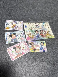 ディズニー ミッキー ミニー 35周年カードセット