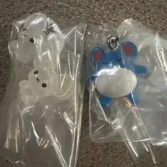 ポケモン　めじるしアクセサリー2 ワッカネズミ　マリル