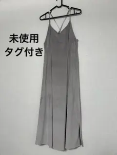 未使用タグ付き！ベロアロングワンピース　STRIPECLUB