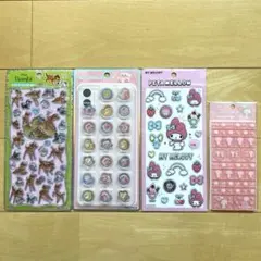 プチドロ　おはじき　タイル　シールセット