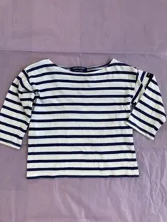 SAINT JAMES ストライプ Tシャツ 3/4袖