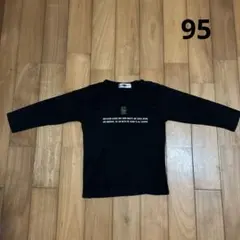 IDOL FUSION ブラックベビーTシャツ　95