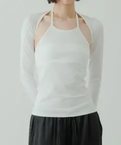 【yo BIOTOP】cotton long sleeve armcoverのサムネイル