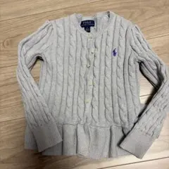 Polo Ralph Lauren グレー カーディガン 6サイズ