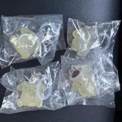 ポムポムプリン めじるしアクセサリー チャーム 4点セット