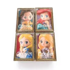 ディズニー Qposket petit Girls Festival 4種セット