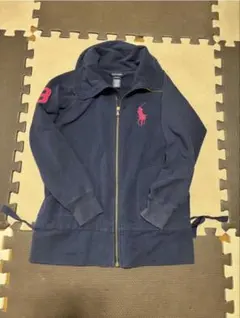 俺*ー様 Ralph Lauren ジップアップパーカー ネイビー