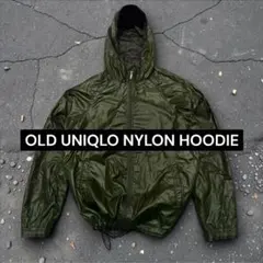 00s【archive】OLD UNIQLO NYLON hoodie y2k - メルカリ