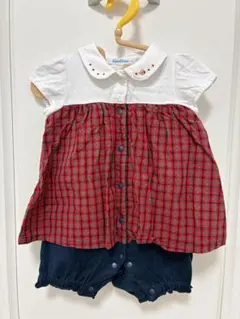 ファミリア　ロンパース　70