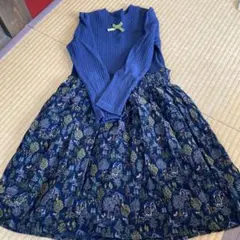 ネイビー ジャンバースカート 100cm~