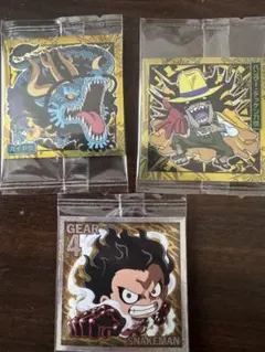 ワンピース　ウエハース　3枚セット