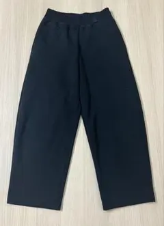 UNIQLO C スウェットワイドパンツ S ブラック カスタム カラビナ対応