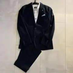 EMPORIO ARMANI ネイビー スーツ 10A 超美品 140