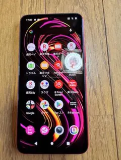 Rakuten Mobile 楽天BIG スマートフォン 赤