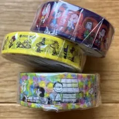 mt×PEANUTS スヌーピー　マスキングテープ 3点セット新品未開封品　③
