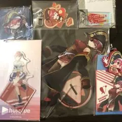 宝鐘マリン【匿名配送】 台湾限定 アクリルキーホルダー　3D ランダム　サマー