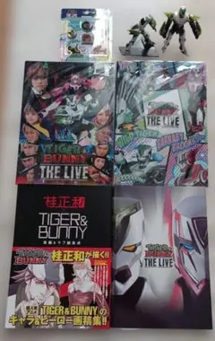TIGER & BUNNY 原画 クリアファイル マグネット フィギュア
