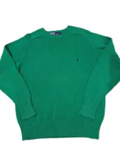 美品 90s Polo by Ralph Lauren cottonニット