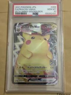 2021 ピカチュウ VMAX GEM MT 25周年
