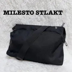MILESTO STLAKT ANAコラボ　ショルダーバッグ S/ヘザーブラックのサムネイル