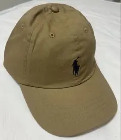 ☆ポロラルフローレン☆キャップベージュワンポイントロゴ新品