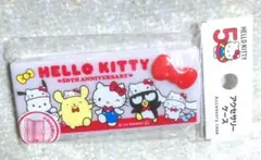 ハローキティ 50周年 キャンドゥ 限定 アクセサリーケース 小物入れ