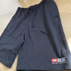 DIESEL 黒 ショートパンツ 新品タグ付き