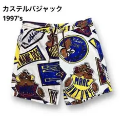 1997s 90s 総柄 ショーツイタリア製 JC DE カステルバジャックのサムネイル