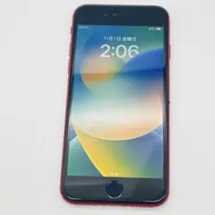 iPhone 8 64GB レッド SIMロック解除済 バッテリー新品