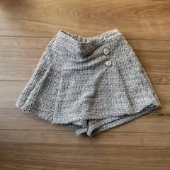 après les cours グレーツイード柄 ショートパンツ　110