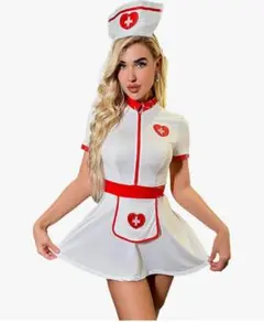 ナース服 コスプレ衣装 ハロウィン　L