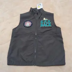 ☆新品☆スヌーピー KICK BACK ジレ グレー★110㌢
