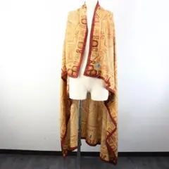 ETRO エトロシルクウールスクエア型ペイズリー柄大判ショール(ストール)