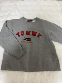 た*ん様 TOMMY HILFIGER グレー トレーナー Lサイズ