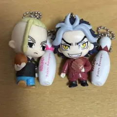 ドラケン　龍宮寺堅　柴大寿　ラウンドワンコラボ　チェーンキーホルダー