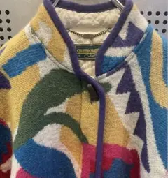 古着　ヴィンテージ　vintage ジャケット　カラフル　派手　個性派