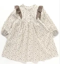 [アプレレクール]ベビー 女の子 花柄 ワンピース 80サイズ 春