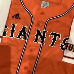 読売ジャイアンツ　橙魂ユニフォーム　Lサイズ　刺繍　adidas