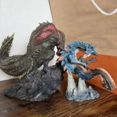 モンスターハンター ヴァルハザク ガレージキット フィギュア 塗装完成