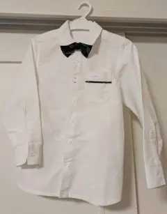キッズ130 フォーマル　白シャツ