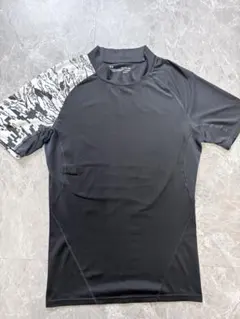 Under Armour 半袖シャツ ブラック/グレー Lサイズ