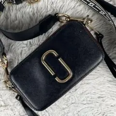 極美品 マークジェイコブス レザー 2WAY ショルダーバッグ スナップショット