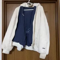 FILA フリースジャケット ホワイト