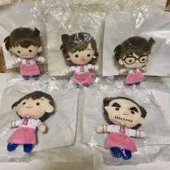 セガ ラッキーくじ 名探偵コナン ぬいぐるみマスコット 5種セット