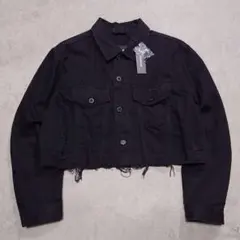 DIESEL De-Poppy Jacket ショート丈 ダメージ加工 M